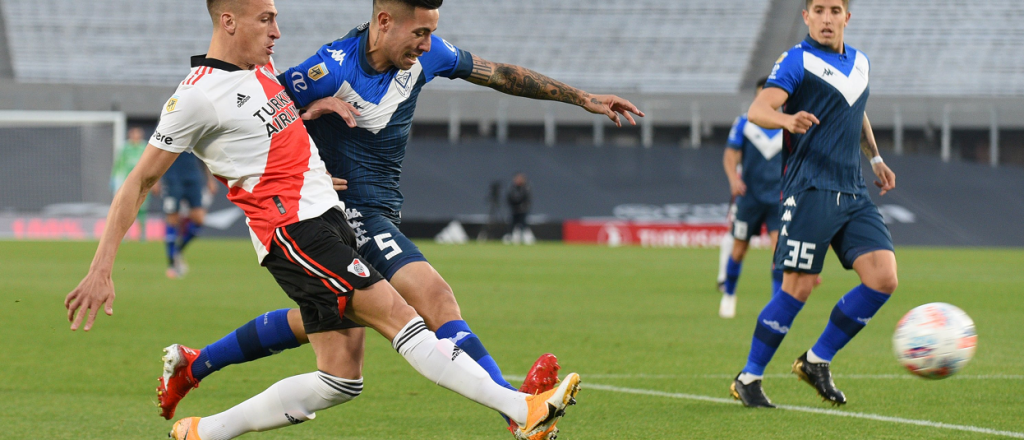 River le ganó a Vélez y se prendió arriba