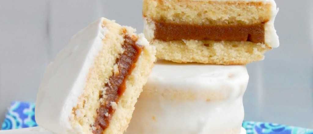 Alfajor glaseado de dulce de leche: la forma más rápido de hacerlo