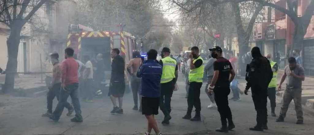 El Zonda causó 38 focos de incendio 