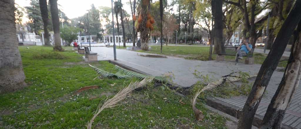 El Zonda se sintió con fuerza en Mendoza