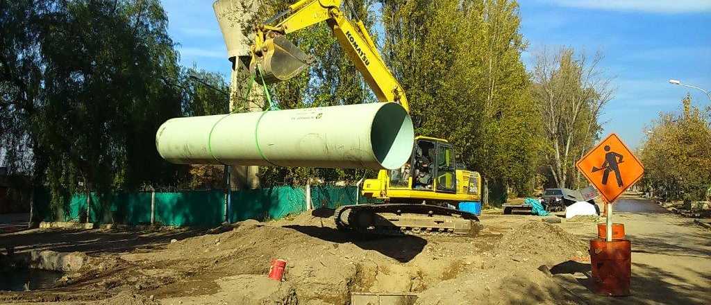 Fuerte inversión en Mendoza para su red de agua  y cloacas