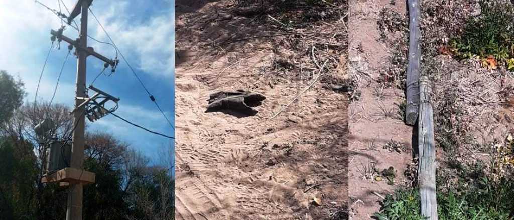 Robaba cobre en San Martín y recibió una descarga