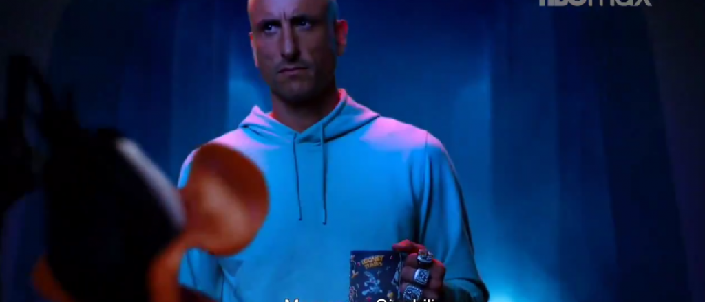 Apareció Ginobili en el trailer de Space Jam 2, con un guiño a Boca