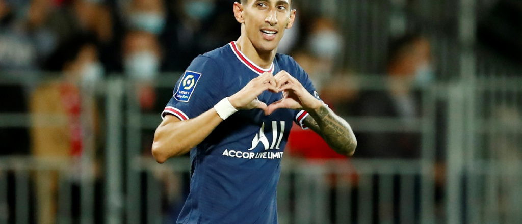 Di María y un golazo en PSG como el que hizo en la final de la Copa América