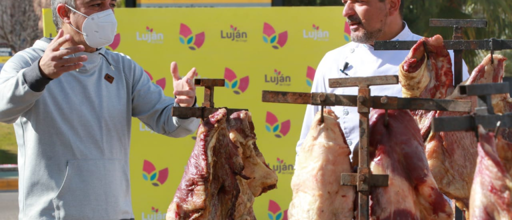 Luján organizó un vacío a las llamas solidarios para los vecinos