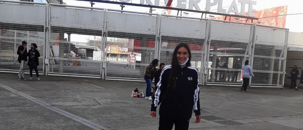 Sofia Calderón, la joven arquera mendocina que se prueba en River