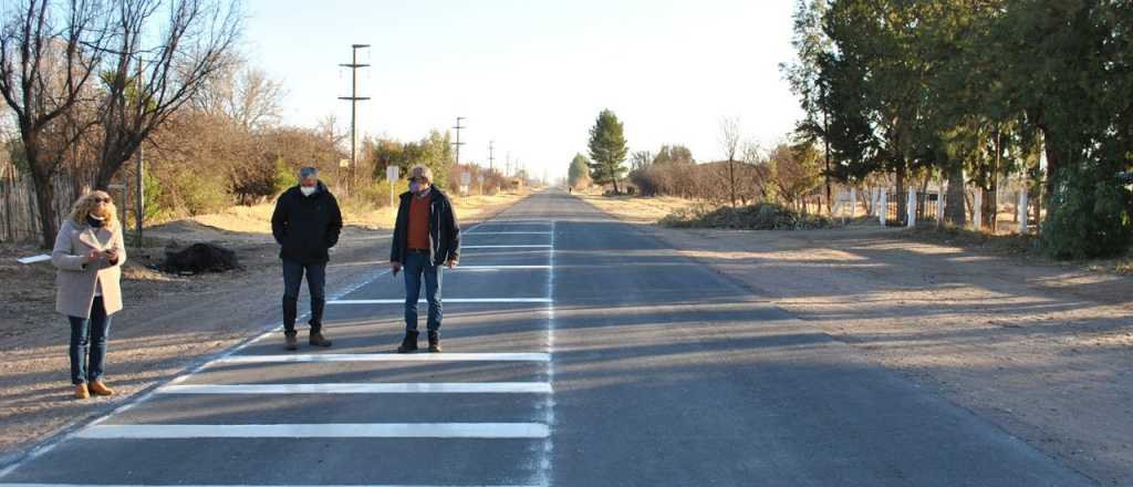 Mendoza demarca rutas y caminos