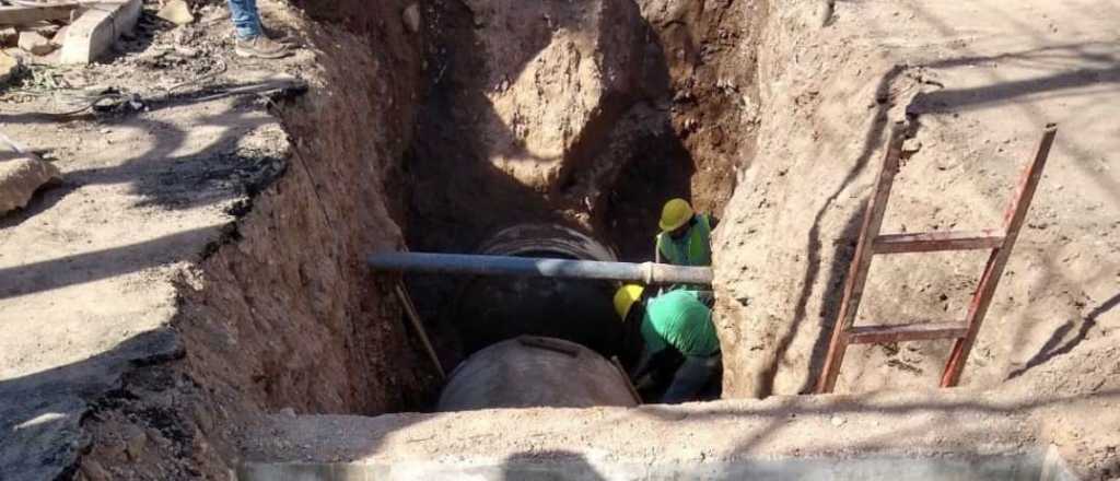 Corte de agua en gran parte de Godoy Cruz por la rotura de un caño