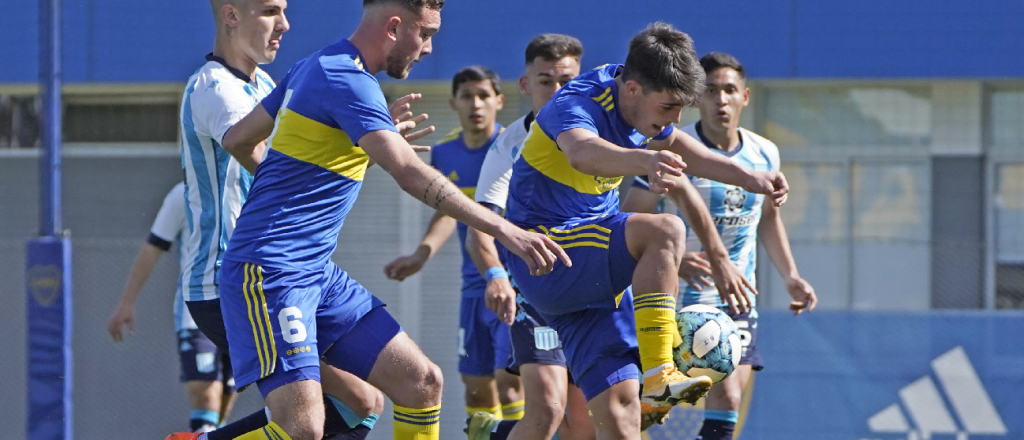 Insólito gol en contra en la Reserva entre Boca y Racing