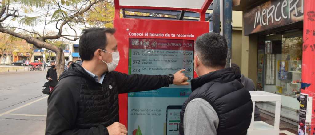 Godoy Cruz habilitó un parador inteligente 