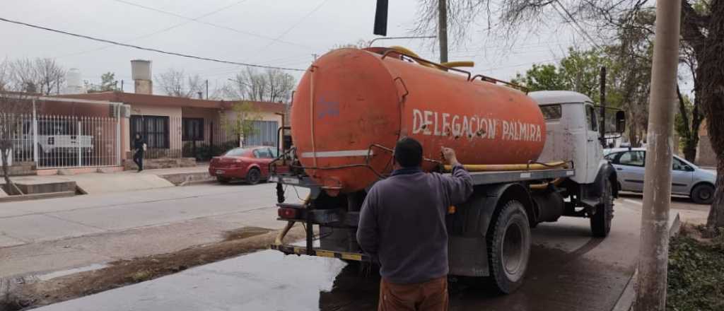 San Martín recuperó un pozo de agua en Palmira