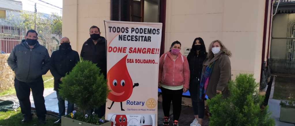 Exitosa campaña de donación de sangre en Maipú