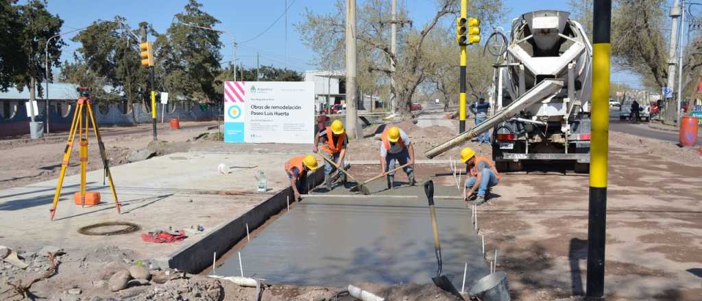 Continúan las obras en San Rafael y algunas están a punto de terminar