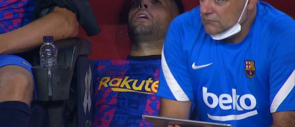 Impactante: la imagen de Jordi Alba que se hizo viral