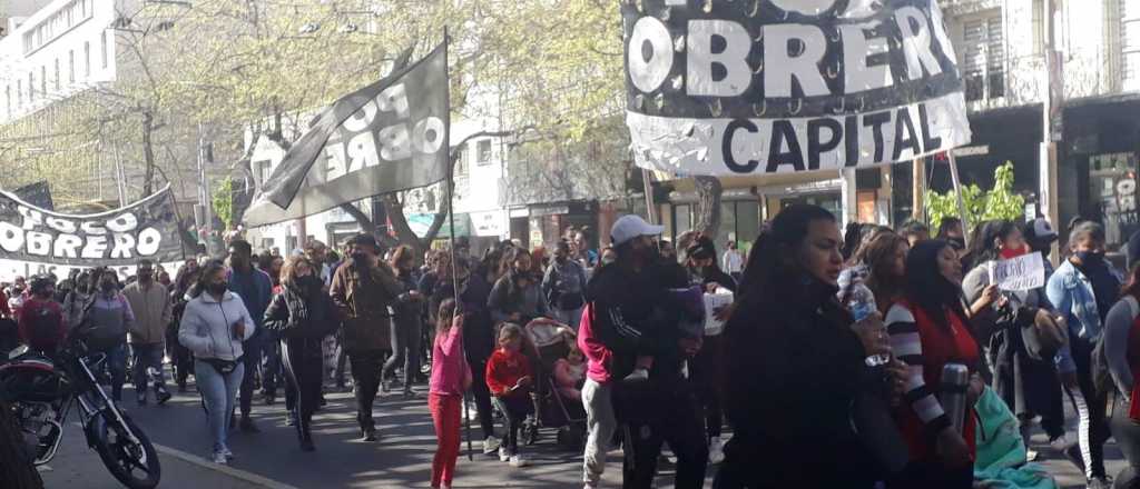 Multaron al Polo Obrero por cortar calles en el Centro