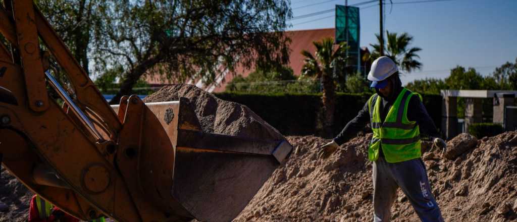 El agua corriente comienza a llegar a El Challao, Las Heras