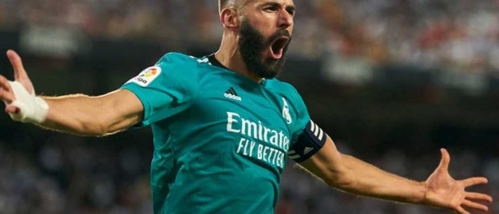 Real Madrid perdía, pero aparecieron Vinicius y Benzema