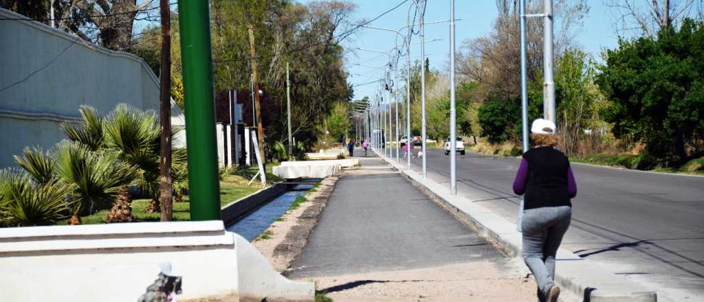 San Rafael perfecciona la ciclovía de Cuadro Nacional