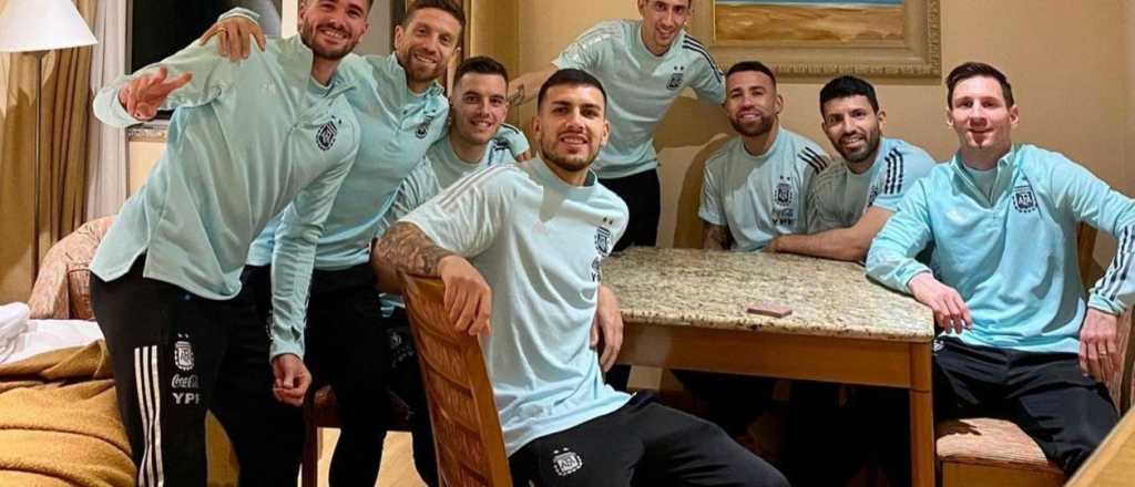 Messi publicó fotos inéditas de la Selección