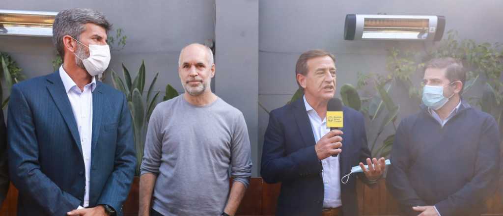 Suarez presentó junto a Larreta el "Distrito del Vino" 