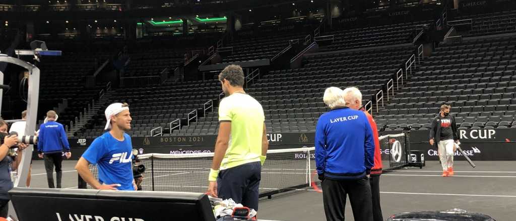 Comienza la Laver Cup, con la participación del Peque Schwartzman