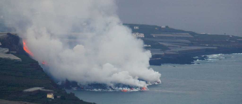 La Palma: qué riesgo implica el contacto de la lava con el mar