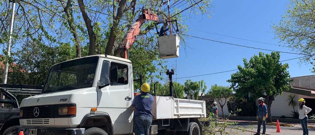 San Martín continúa con mejoras en el Barrio Jardín