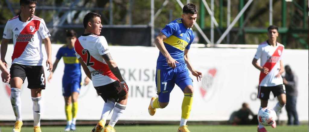 Boca goleó a River en la reserva y se calienta el Superclásico