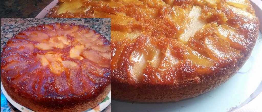 Cómo hacer una exquisita tarta de manzanas invertida