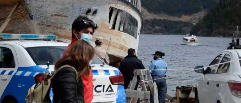 Video: un hombre se arrojó al lago Lácar y no pudieron rescatarlo