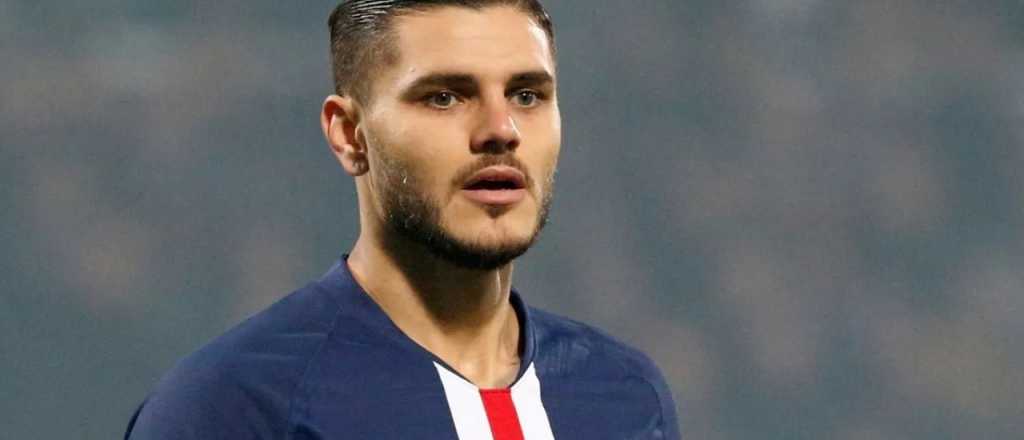 En medio de su crisis con Wanda, Icardi no se entrenó en PSG