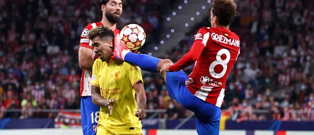 Video: la terrible patada de Griezmann en la cara de un rival