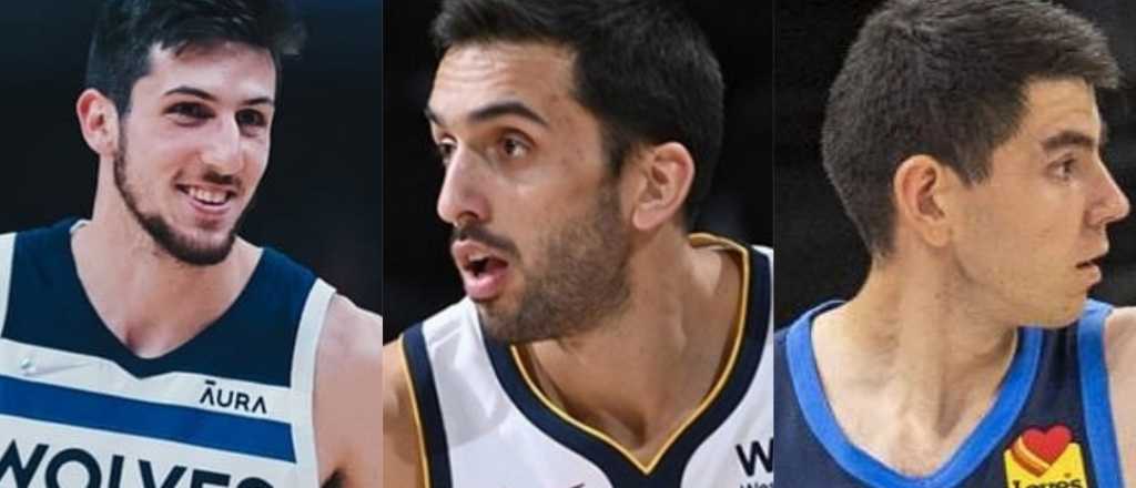 Noche de argentinos en la NBA: a qué hora juegan y dónde verlos