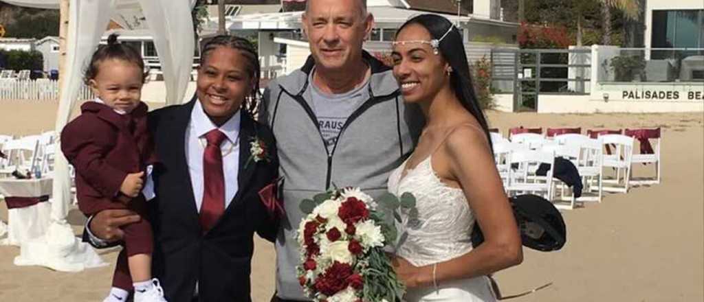 Tom Hanks lo volvió a hacer: fue la sorpresa de la boda