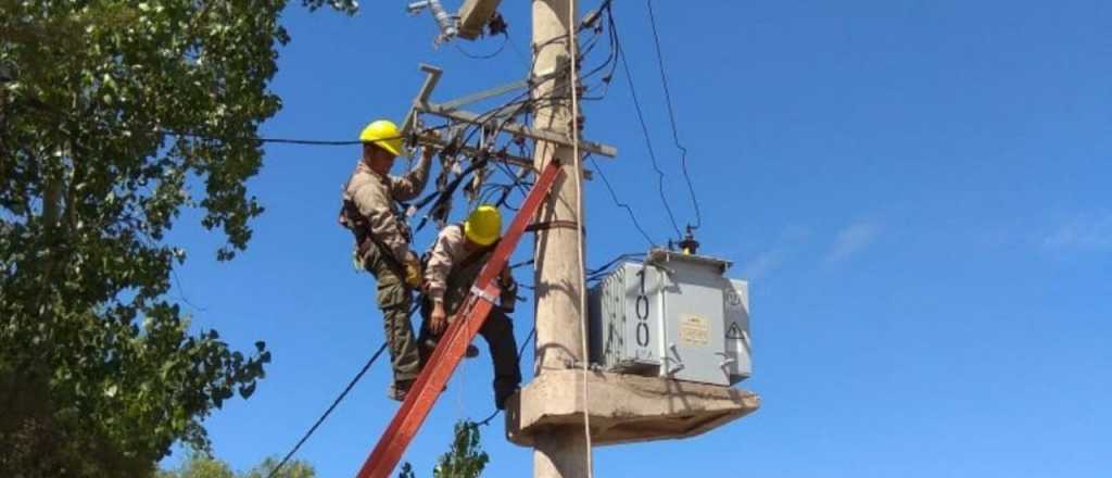 Buena parte de Godoy Cruz comenzó el día sin luz