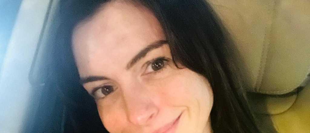 Anne Hathaway sin maquillaje: así luce a sus 39 años