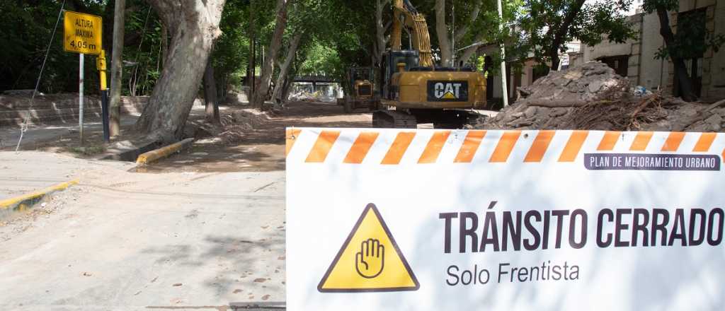 Avanzan las obras de calle Suipacha en Ciudad