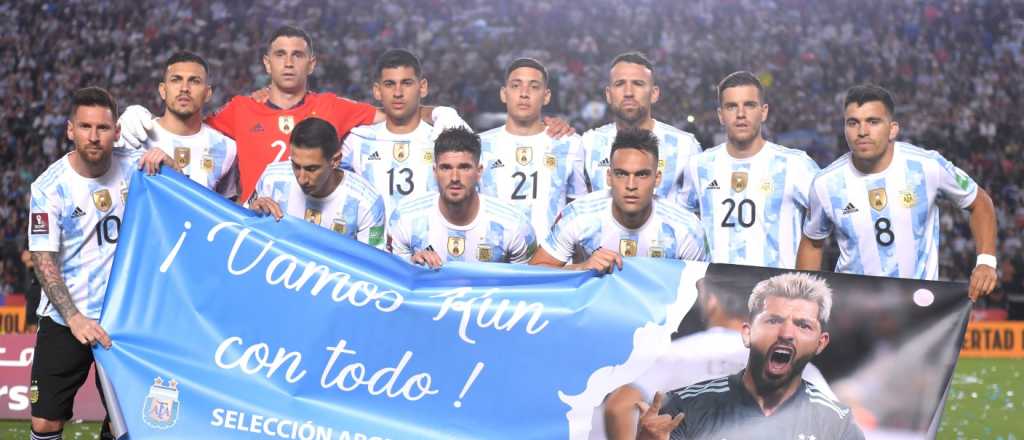 El mensaje de apoyo de la Selección al Kun Agüero