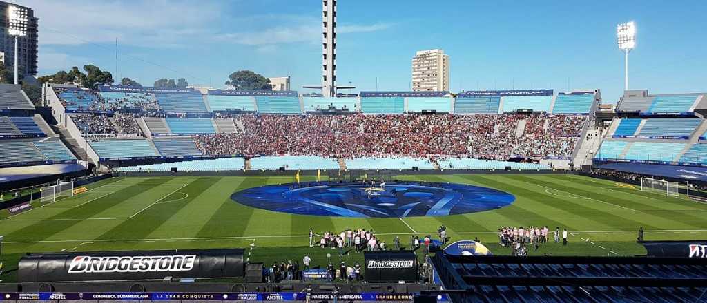 La imagen más triste en la final de la Copa Sudamericana