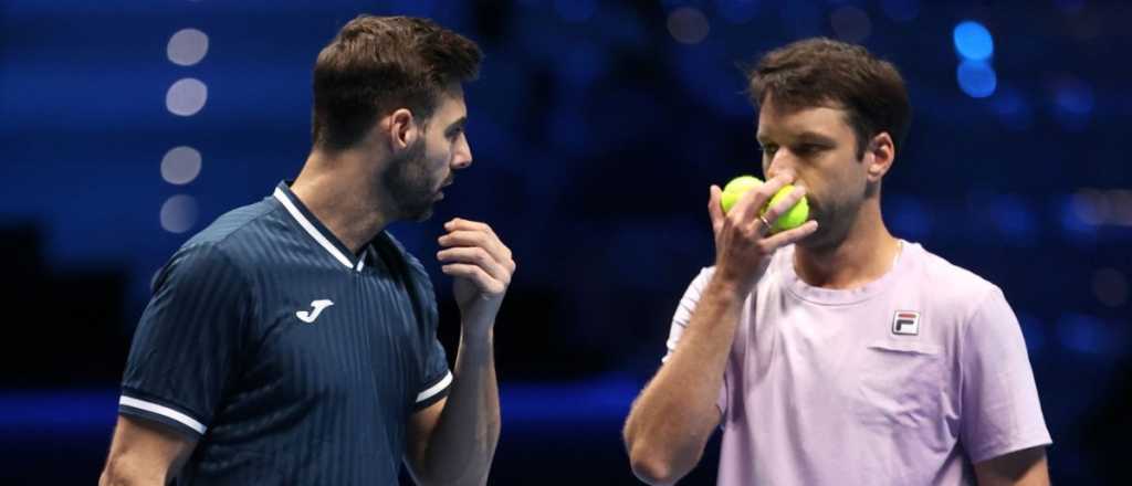 La dupla Zeballos-Granollers se despidió de Turín en semis