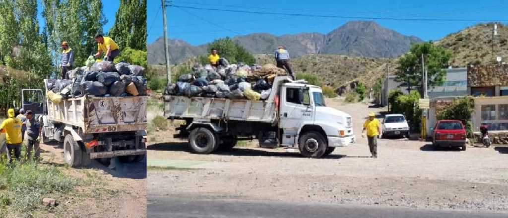 La organización de la Maratón levantó 50 mil botellas de los corredores