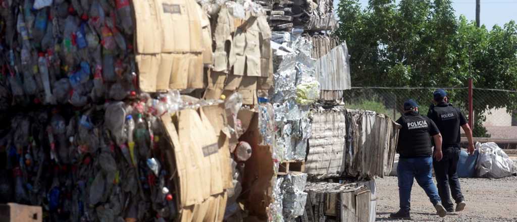 Diez detenidos y 5 mil kilos de cobre secuestrados en Mendoza 