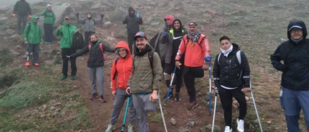 Vallecitos fue sede de un trekking adaptado