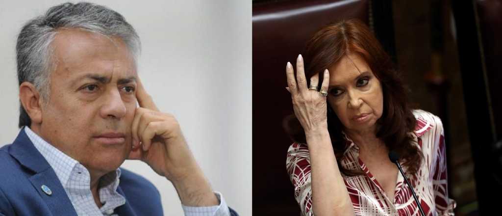 Cornejo, cara a cara con Cristina en la jura de los senadores