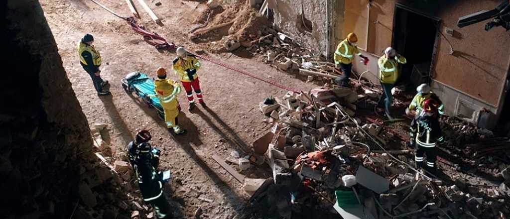 Video: una explosión en un edificio dejó 3 muertos en Italia