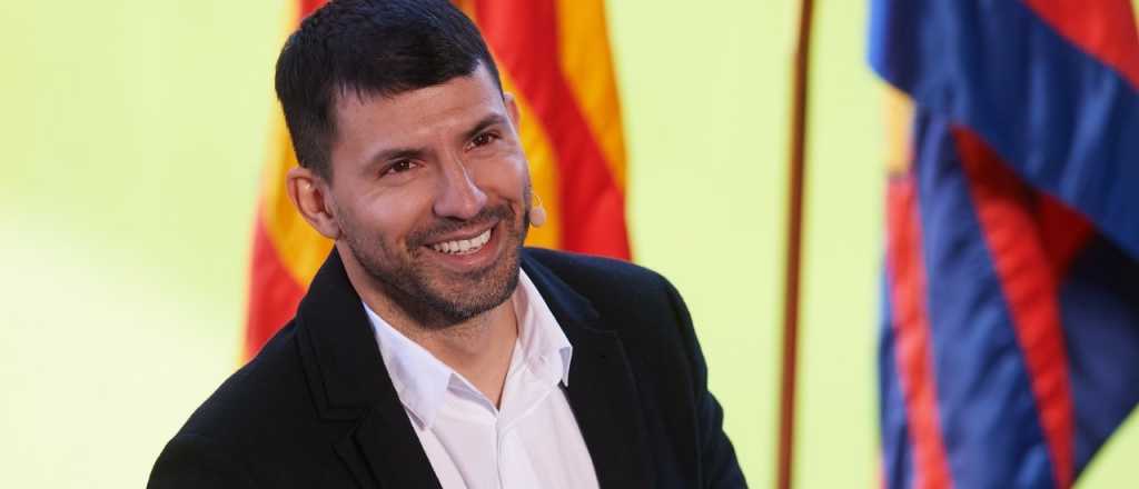 El Kun Agüero, retirado, ya recibió sus primeras ofertas laborales