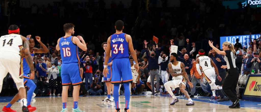 Video: noche de locura y triples épicos en la NBA