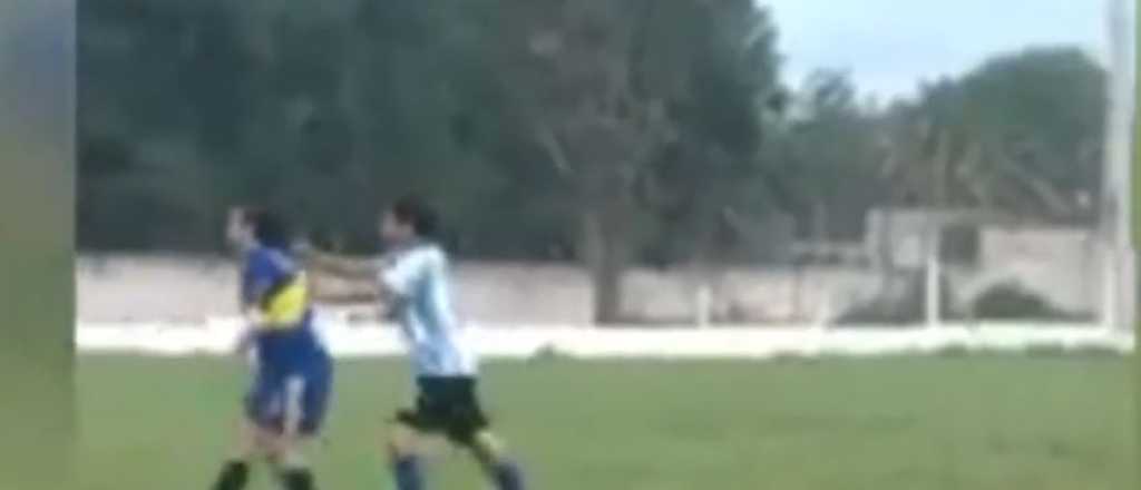 Video: jugadoras de fútbol femenino terminaron a las trompadas en Salta 