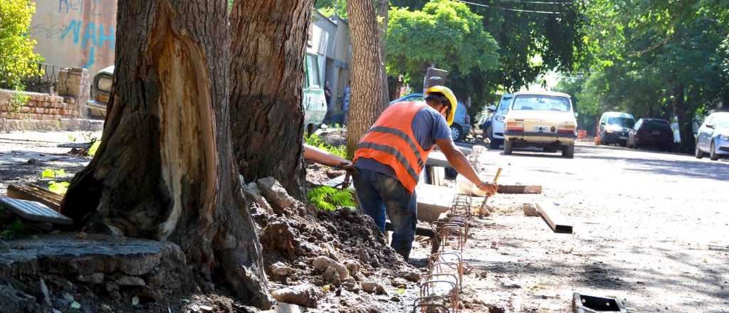 Drenajes nuevos para la calle Luzuriaga del distrito Dorrego