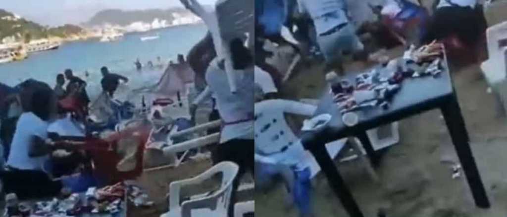 Violento enfrentamiento entre mozos y turistas por el valor de la cuenta